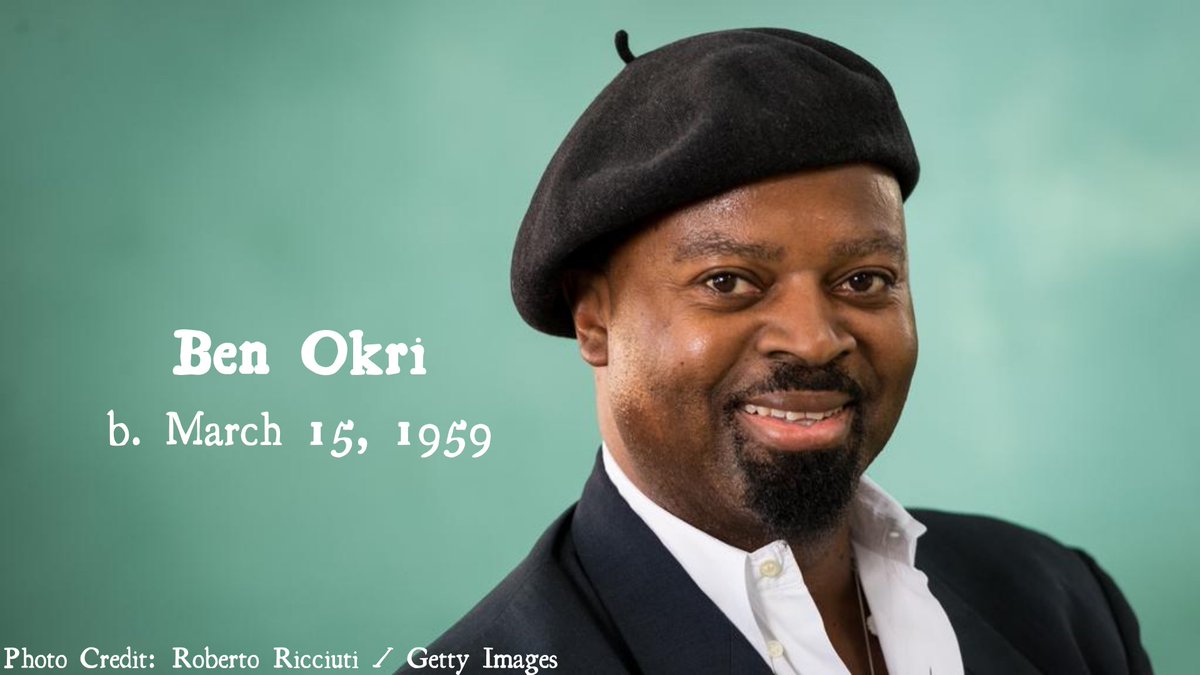 hotredheadmedia's tweet photo. "Stories can conquer fear, you know. They can make the heart bigger." ~ Ben Okri
#WriterBirthdays #BenOkri https://t.co/Z4kiIhn9N8