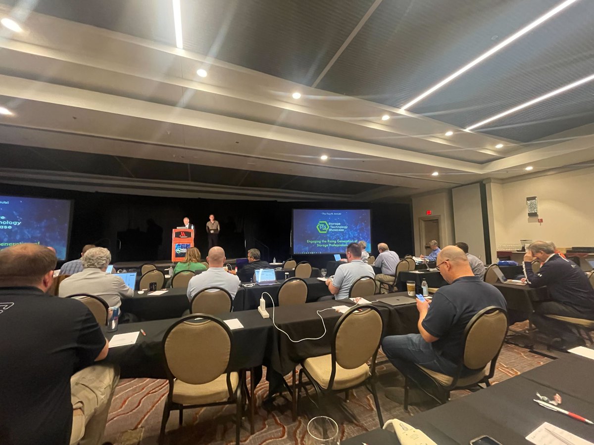 nyriad's tweet photo. Excited to be at #STS2023 showcasing our revolutionary storage solutions! Come visit our table to see our technology in action and talk to our experts. We're looking forward to sharing our knowledge and answering your questions.
#StorageTechnologyShowcase #Nyriad" https://t.co/ychhnwco7A