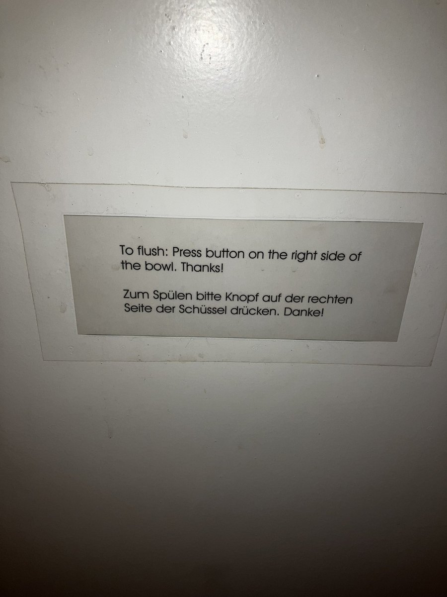 Bridge Toilet Notice Smorgasbord tweet media