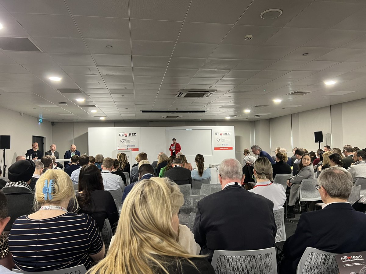 Sitekit (@sitekit) on Twitter photo ✨ Brilliant Keynote session on A Year of Digital Transformation across the UK with <a href="/stephenfuture7/">Stephen Gallagher</a>, @techcarecymru and Dan West chaired by Helen Balsdon 💙
Taking away all the insights on the recent digital transformation development within the UK 👀
#Rewired23 ✨ Brilliant Keynote session on A Year of Digital Transformation across the UK with <a href="/stephenfuture7/">Stephen Gallagher</a>, @techcarecymru and Dan West chaired by Helen Balsdon 💙
Taking away all the insights on the recent digital transformation development within the UK 👀
#Rewired23
