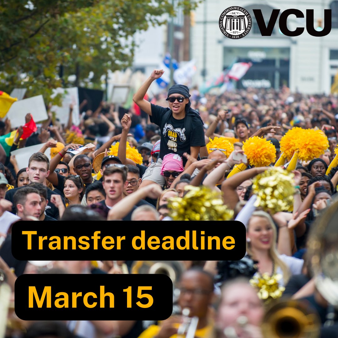 VCU Admissions tweet media