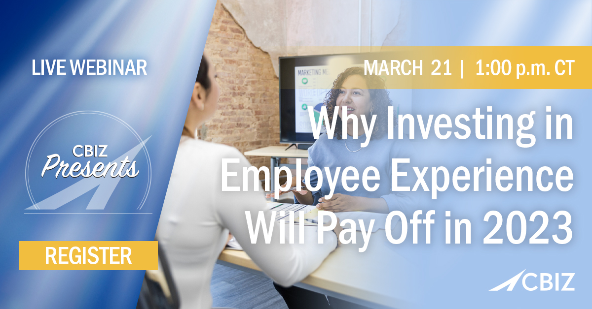 In a #recession, if your business loses sight of the employee experience, your workforce may start seeking other opportunities. This free @CBZ webinar shows how investing in #EmployeeExperience will pay off in 2023! 👍 
okt.to/7ALf3q