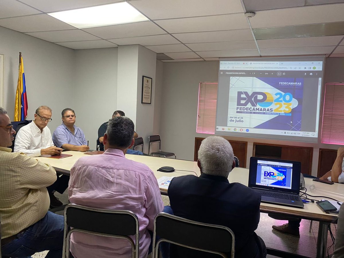 El pasado #13Mar tuvimos la visita de <a href="/fedecamarazulia/">FEDECÁMARAS ZULIA</a>, estrechando los lazos institucionales. Nos presentaron los detalles de la #ExpoFedecamaras2023 a ser realizada en nuestra ciudad en julio, en el marco de la Asamblea General de <a href="/fedecamaras/">FEDECAMARAS</a>, que ha fijado sede en Maracaibo.