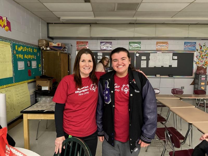 Twinning on Wear Red Day #Neurodiversity ❤️ <a href="/victoriakrol_/">Victoria Krol</a> 
@lewickik ❤️Old Bridge Unified Generation❤️