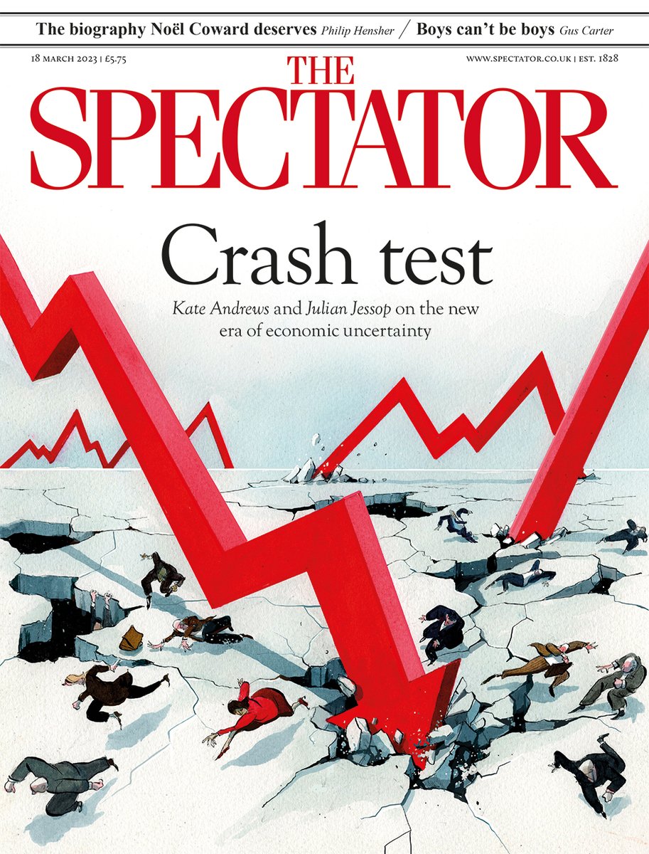 spectator's tweet image. 🗞 Crash test: Kate Andrews and Julian Jessop on the new era of economic uncertainty
 
✍️ In mag:
 
• Eyck Freymann on what Britain should do for Taiwan
• Katy Balls on Rishi’s hard-truth Budget
• Gus Carter on how sexual politics is damaging young men

subscribe.spectator.co.uk