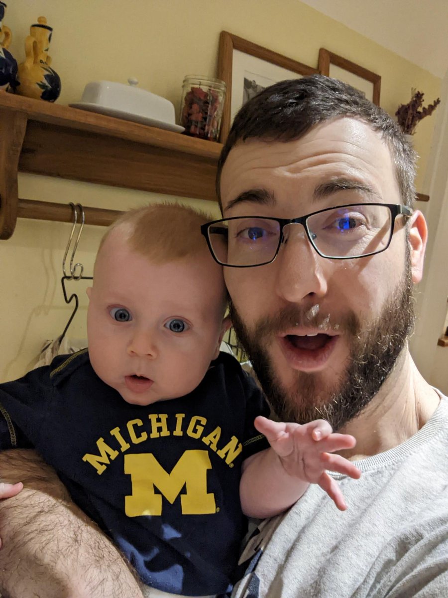 Henry and I are supporting @umich_ELI today on #GivingBlueday! You too can fund some good conversations and tasty donuts for @UMich international students if you like! myumi.ch/5Jqx8