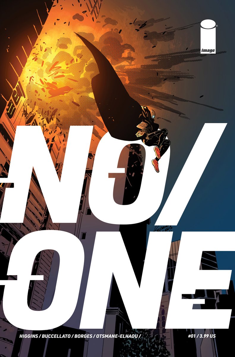 BlackMarketNAR's tweet photo. Not a symbol. Not a hero. NO/ONE.
The epic first issue of NO/ONE hits shelves today! 
But that’s not all, after reading the first issue, go deeper into the story with the accompanying podcast starring @pattonoswalt and @RachaelLCook!
https://t.co/zMnRmrdCcj https://t.co/y958v5U6sz