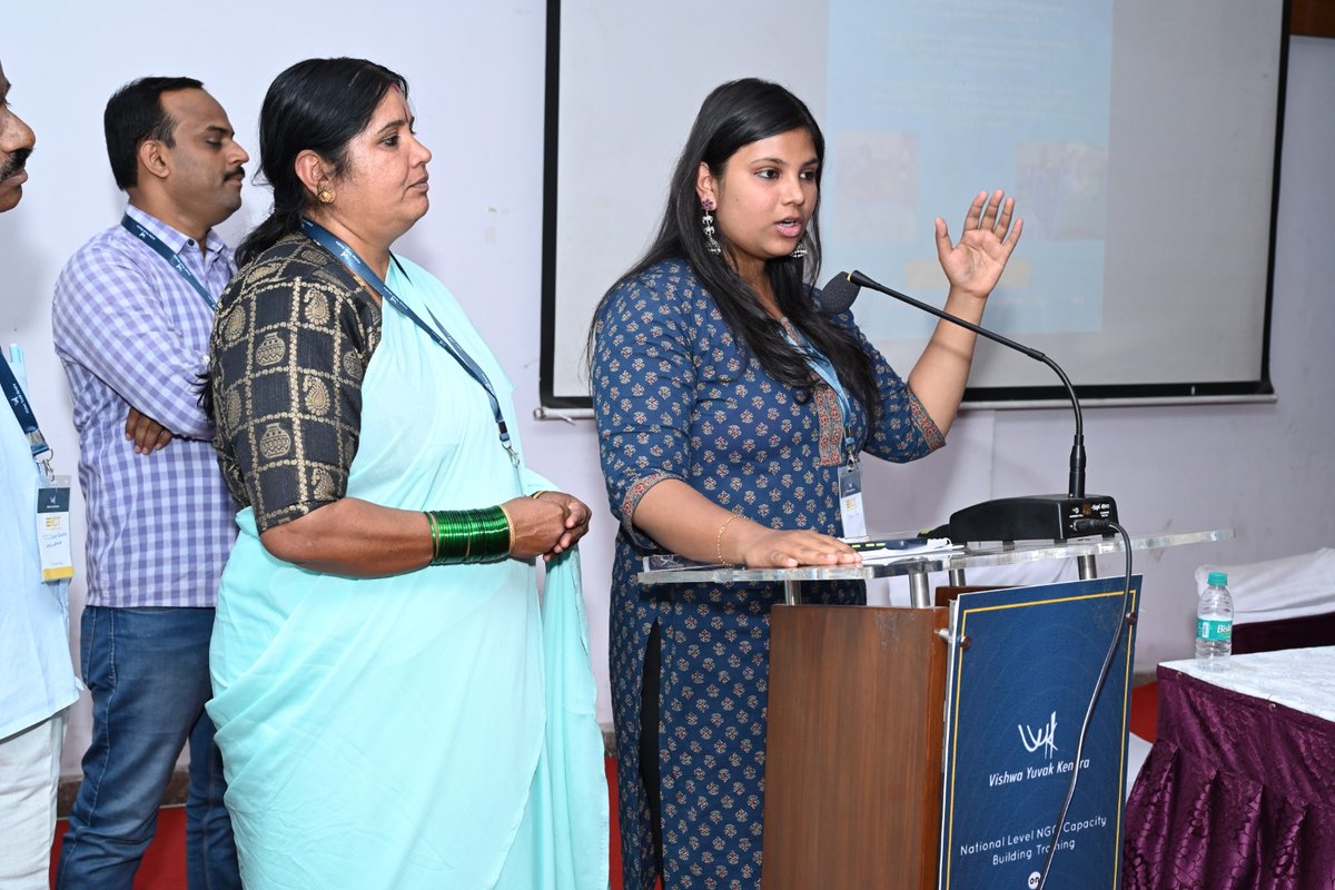 VYKIndia's tweet photo. The third day of #ICTTools & Techniques training was on "Importance of #ICT in #Crowdfunding & #Crowdsourcing," facilitated by Pankaj Kumar, Associate Director- @SesameWorkshopIndia. https://t.co/txCEOuTrGB