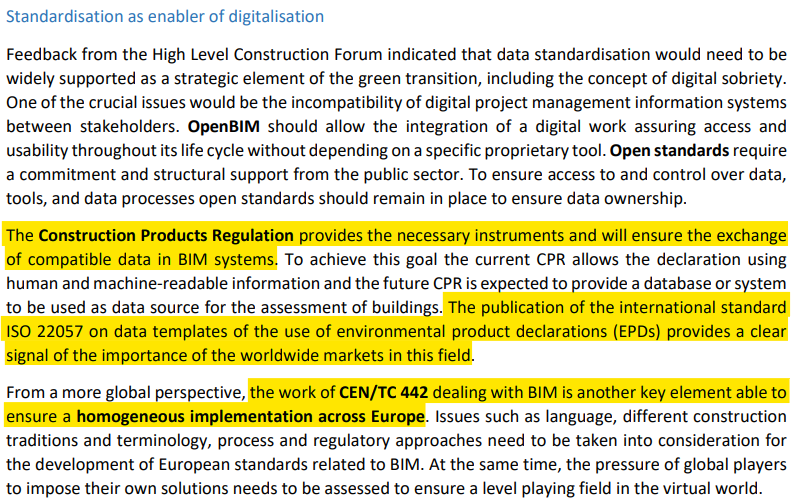 ayt0r's tweet photo. The @EU_Commission has published the report "Transition pathway for construction"

It highlights the importance of #standardisation as a enabler of innovation and digitalisation

Download:
🔗https://t.co/v1ZumU4yyu https://t.co/qLw70pbH8k