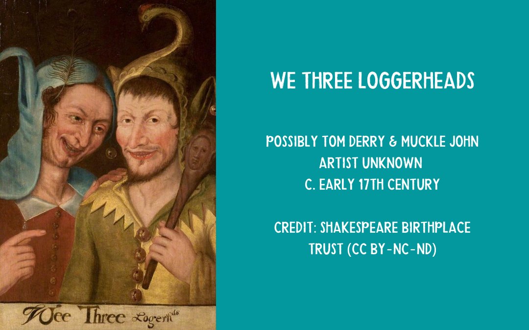desfouspartout's tweet photo. A possible double #portrait of historical #jesters, or perhaps just allegorical - deploying a common #fools trick of implying that you / we might be the third #fool: https://t.co/jjwWzc8lYW - See also the Fooleum: https://t.co/S2JNe1sX91 #art #painting #arthistory https://t.co/tPKJVYVjcQ