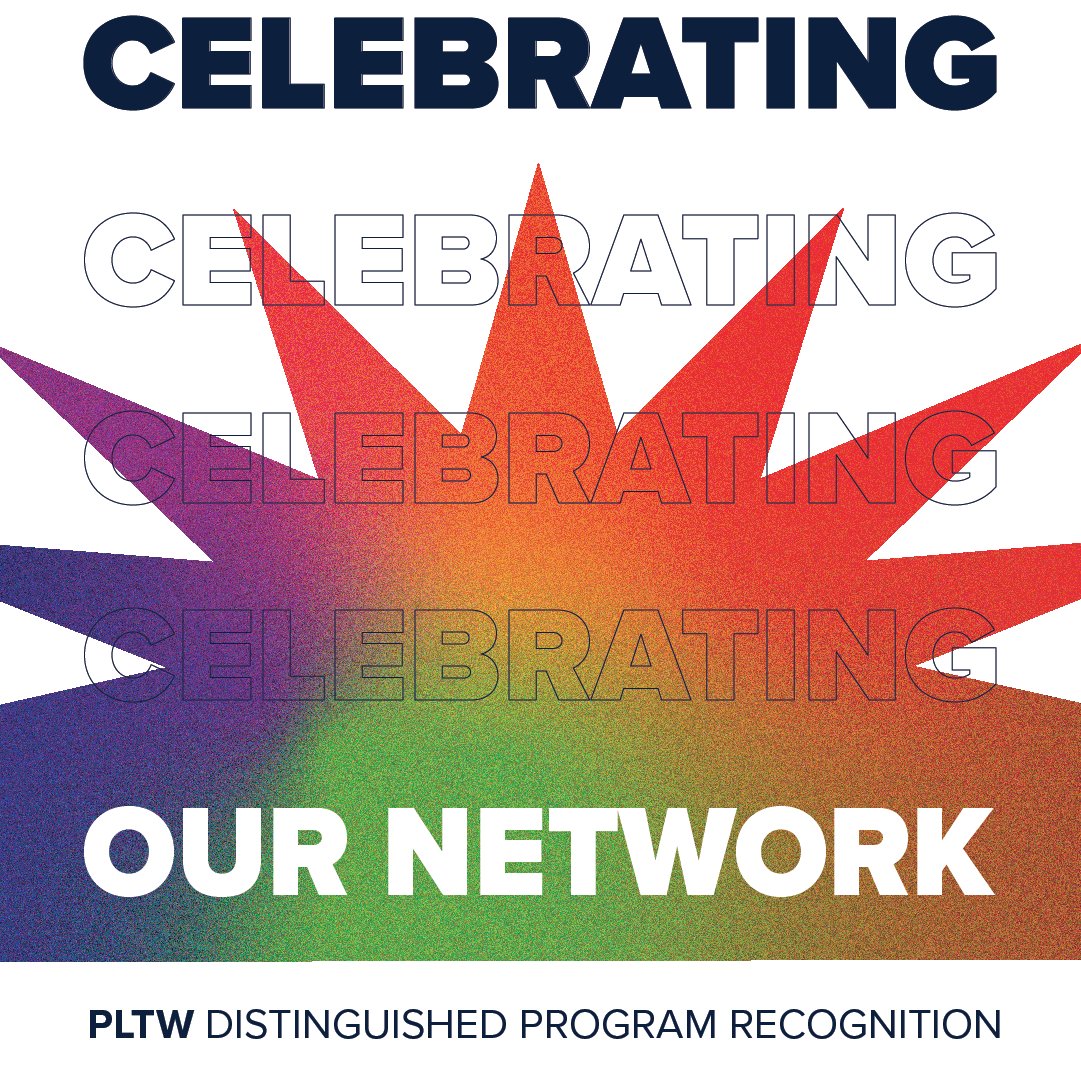 PLTWorg's tweet photo. Eligibility forms for the 2022-23 PLTW Distinguished Program Recognition are now open! Highlight the incredible things happening in your schools and districts through your @pltworg programs by applying now: https://t.co/v759OgxLA0 

#PLTWProud #StudentSuccess #STEMEducation https://t.co/lWEj1G24cL