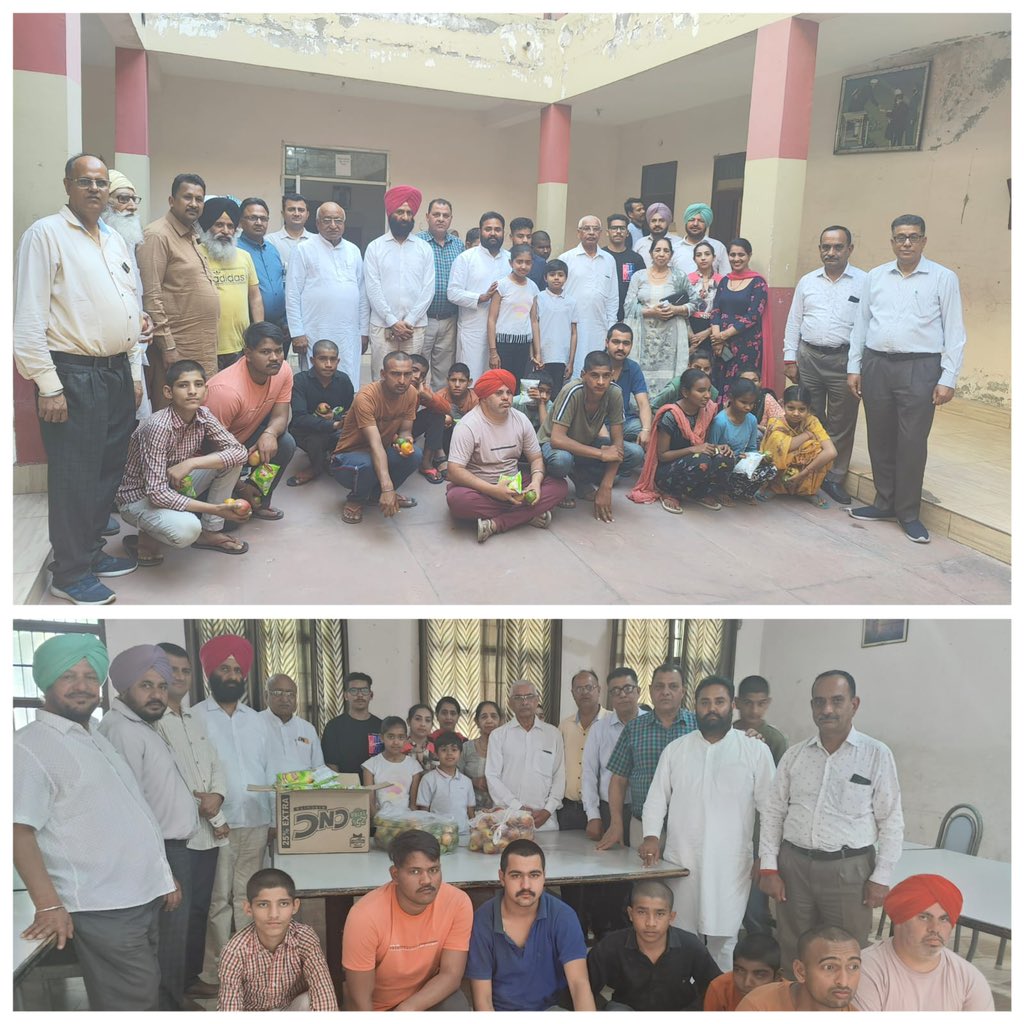 aarshsachar's tweet photo. Project #139
Rotary Club Faridkot distributed fruits to special children and old people in the Red Cross Society, Faridkot today.
#specialchild #oldage #fruitdistribution #Redcrosssociety#RotaryClubFaridkot #RotaryInternational #RotaryDistrict3090 https://t.co/WSadEAnwsI