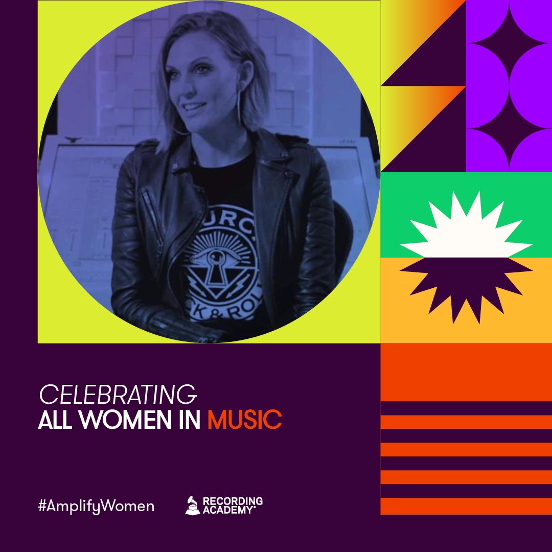 This #WomensHistoryMonth, I join the @RecordingAcad in uplifting and celebrating my women peers in the music industry. Their experiences and perspectives matter and inspire me to continue fighting for positive change. #AmplifyWomen