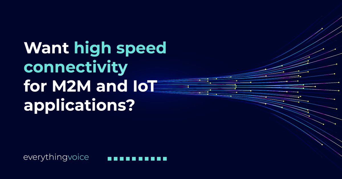 Our intelligent 4G routers can provide instant high-speed connectivity for M2M and IOT applications. All models arrive with our mobile manager client pre-loaded to help with provisioning, remote monitoring, and remote support. Learn more: everythingvoice.co.uk/contact-us/?ut…
#m2msims