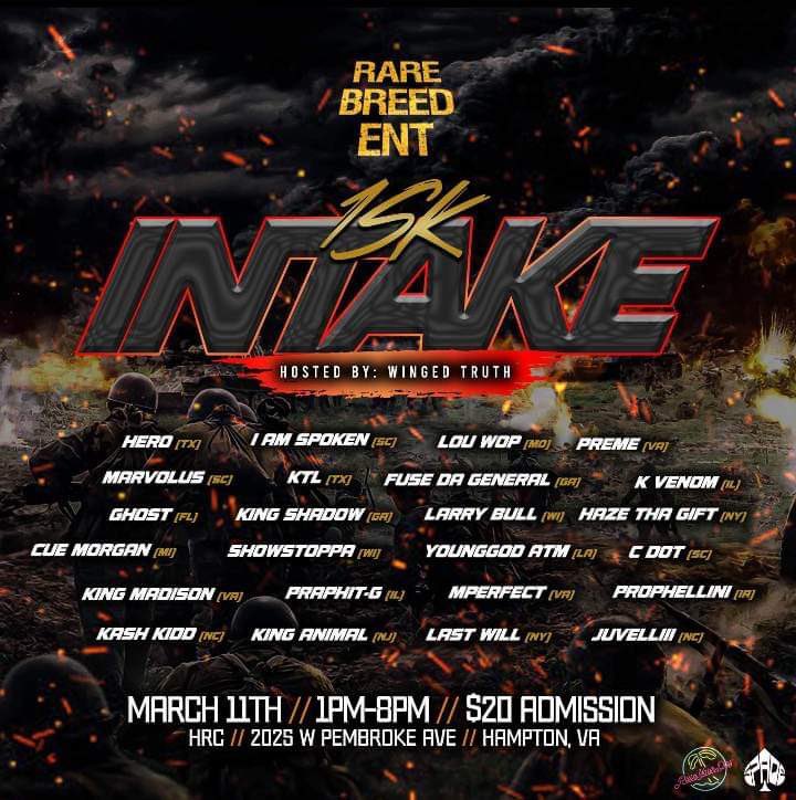 Ghost0501's tweet photo. Big thanks to @MzLeta_Truth @Rare_Breed_Ent and The Briccs For an Amazing experience It’s only Up from Here 😈😈😈 #IntakeOva #1Class https://t.co/X95YNY2wtc