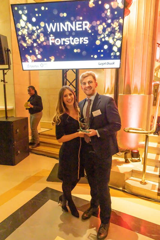 We are pleased to announce Forsters won the award for 'Best Law Firm for Peer Support 2023' at last nights’ Legal Cheek Awards ceremony.
You can read more about the win here: forsters.co.uk/news/industry-…