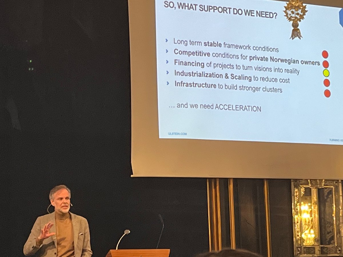 Tore Ulstein <a href="/UlsteinGroup/">ULSTEIN</a> er tydelig på betydningen av folk for #innovasjon, men er ikke nådig i sin vurdering av myndighetenes støtte til #innovasjon på Future Insight 2030