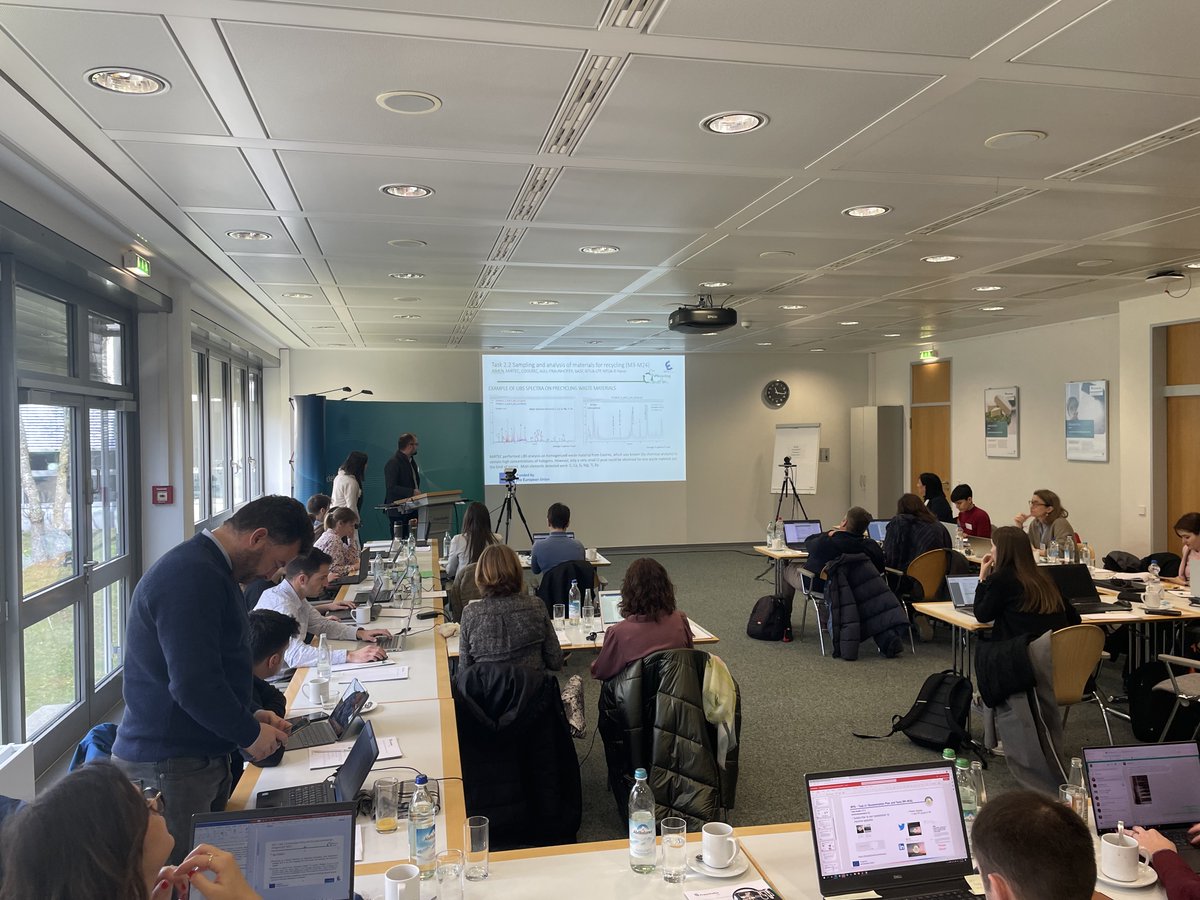 PRecycling_EU's tweet photo. The @PRecycling_EU  partners met today in #Freising (Germany) at @FraunhoferIVV  for the 2-day consortium meeting to discuss the project’s developments and results achieved in the first year

#EUproject #consortium #12M https://t.co/H4SJmiAbJb