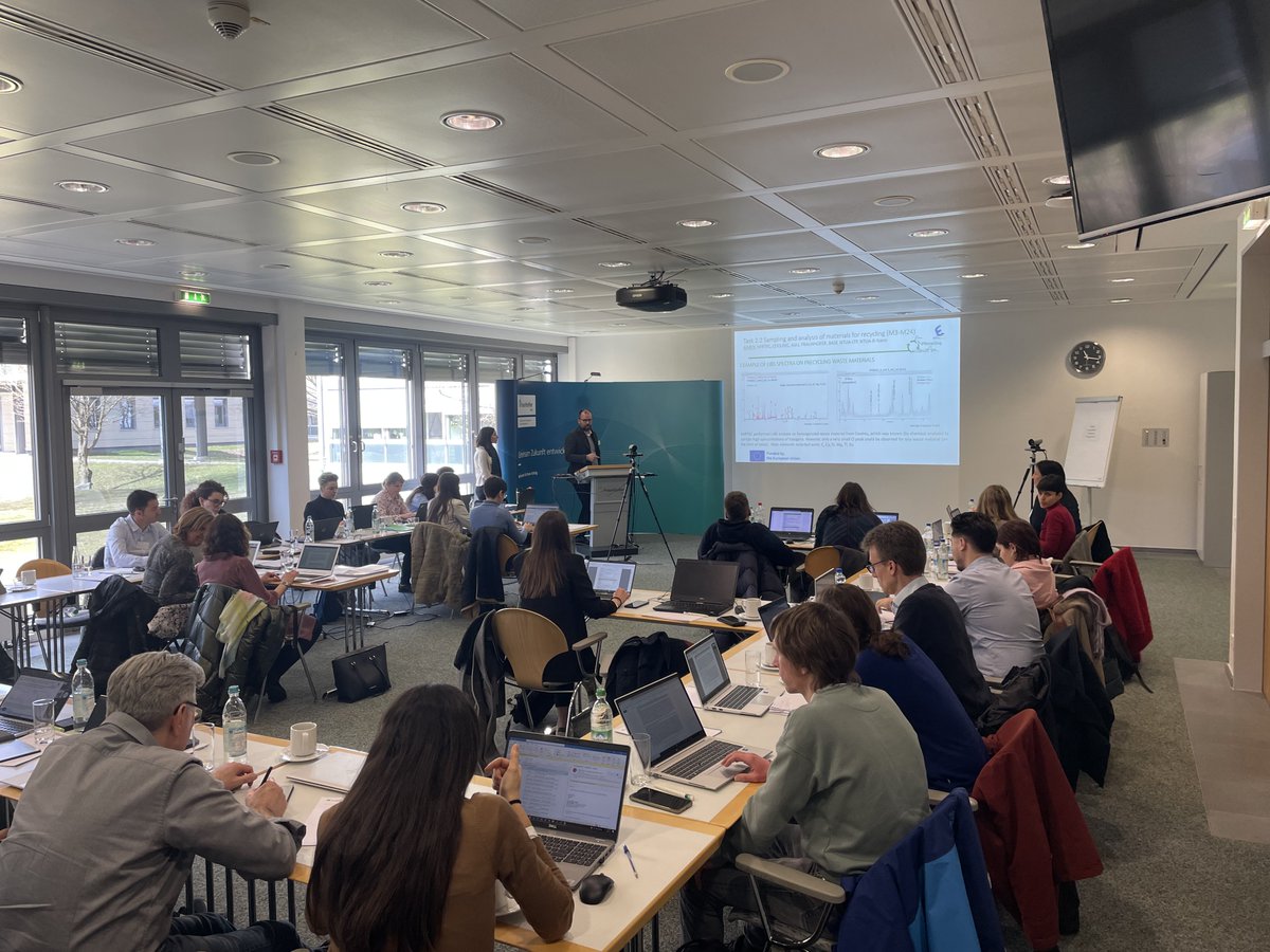 PRecycling_EU's tweet photo. The @PRecycling_EU  partners met today in #Freising (Germany) at @FraunhoferIVV  for the 2-day consortium meeting to discuss the project’s developments and results achieved in the first year

#EUproject #consortium #12M https://t.co/H4SJmiAbJb