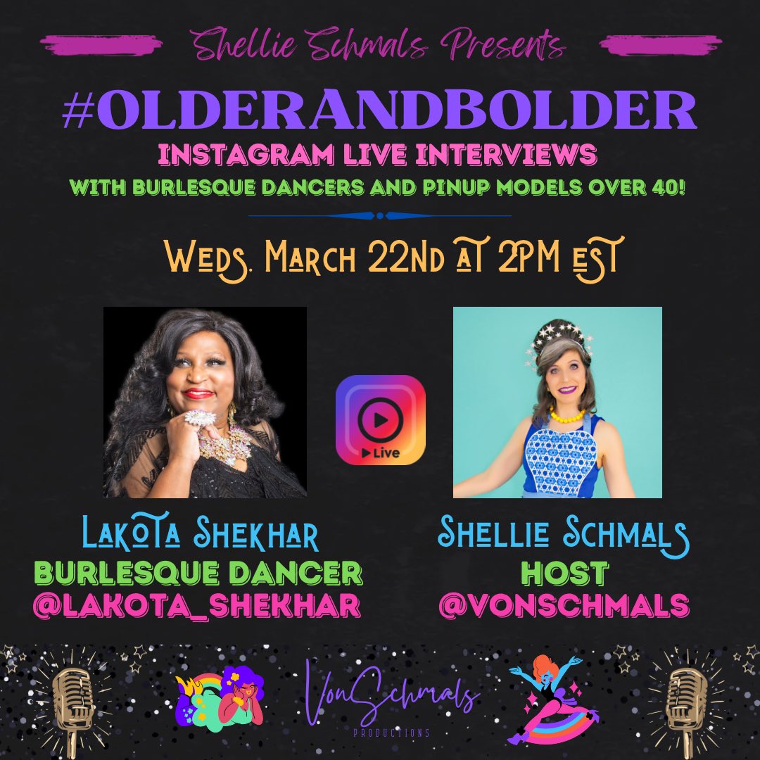 #olderandbolder next week on #iglive!! 
#burlesque #pinup #over40style