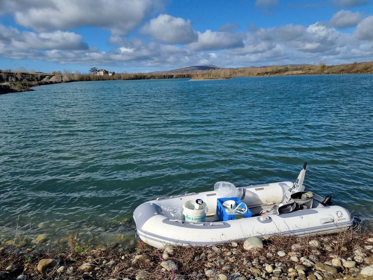 Got lucky with the weather today for the start of one more seasonal sampling #limnology #freshwaterecology #fieldwork