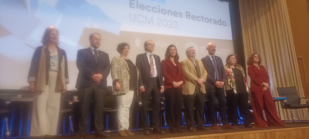 Anietobona's tweet photo. Un hito, 8 candidat@s #DebateUCM https://t.co/tH0X1RCkfp