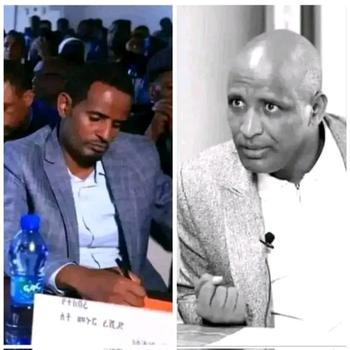 #የሁለቱ የህግ ባለሙያዎች ወግ‼

#ጀንበር አብዶ ሲናገር #መኑር ረሺድ ዝም ሲል ሁሌም ይበረግጋሉ። 

ምክንያቱም አሳሪዎቻቸው የሁለቱ ልጆች አቅም ጠንቅቀው ያውቃሉና!
#የጭቁኑ_ጉራጌ_ድምፆች