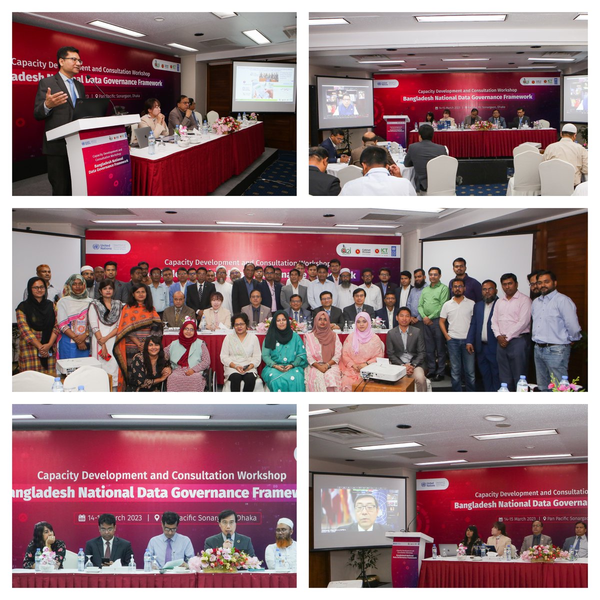 a2i_bd's tweet photo. The 2-day 'Capacity Development and Consultation Workshop on the Bangladesh National Data Governance Framework' has successfully concluded. 
An engaging discussion on effective data governance and identified priority areas for implementation. #DataGovernance @UNDESA @a2i_bd https://t.co/NQp6y5ieXv
