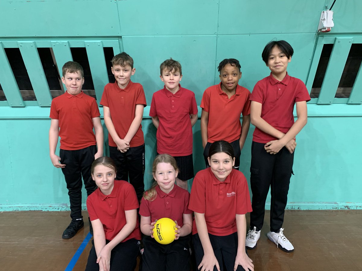RoseHillPE's tweet photo. Congratulations to the Year 5/6 Rose Hill dodgeball team. They had a fantastic morning at the dodgeball festival yesterday, winning all of their games but one. Well played everyone 👏👏@hill_primary https://t.co/ogYtYGw18x