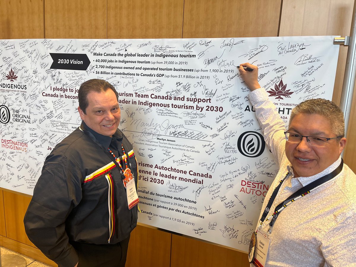 grahamcmarshall's tweet photo. As part of @nsiten_info in Mikmaki’k
@ITAC_Corporate introduced a pledge for partners to join in making Indigenous Tourism number 1 for Canada
#IndigenousTourismCanada
#NSITEN
#Membertou
#MIKMAW
#TheOriginalOriginal
#MIKMAKIK
#WAPANAKIK https://t.co/wQJXNtSVI9
