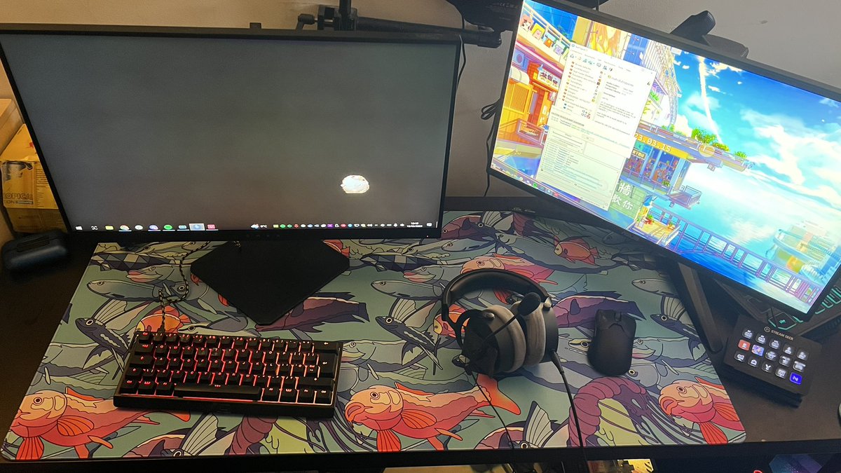 switched to the XL @Gamesense_gg x benjyfishy mousepad what we