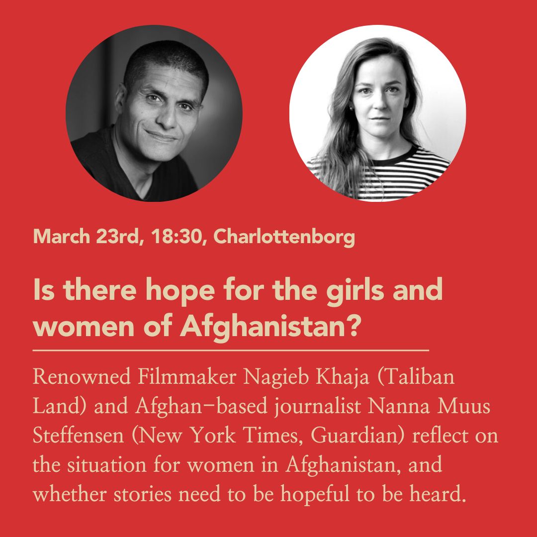WHY ARGUE? + CPH:DOX - Thursday, March 23rd.

#afghanistan #hopeinstorytelling