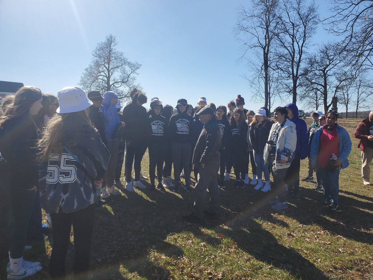 CUYHTSDC23's tweet photo. Walking a field where fighting on Day 1 the Battle of Gettysburg occurred. https://t.co/uYfITmxRqu