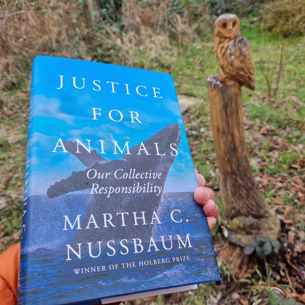 foxguardiansuk's tweet photo. This inspirational book points out how human animals control the planet as if they own it & inflict great suffering on other animals.The author's #capabilitiesapproach argues that ALL animals have the right to live a life based on their best capabilities free from human dominance https://t.co/xtxs43iuRJ