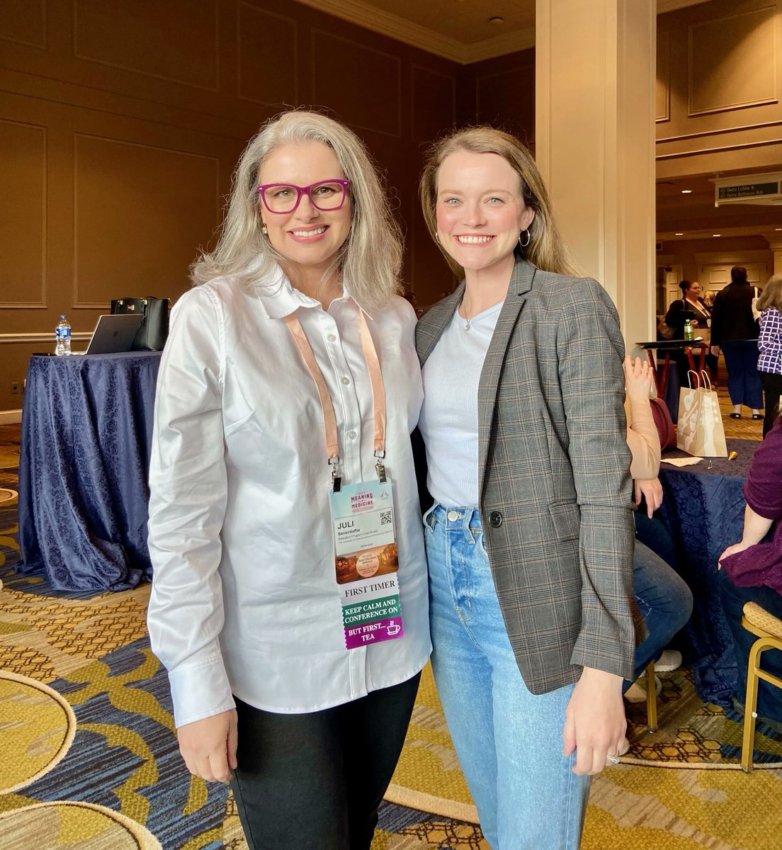 Our wonderful #vascular coordinator attending the #ACGME annual meeting in Nashville last week. She got to hear about professional development, site visits, managing multiple team players, and what the future will look like for #GME in a post-pandemic era.