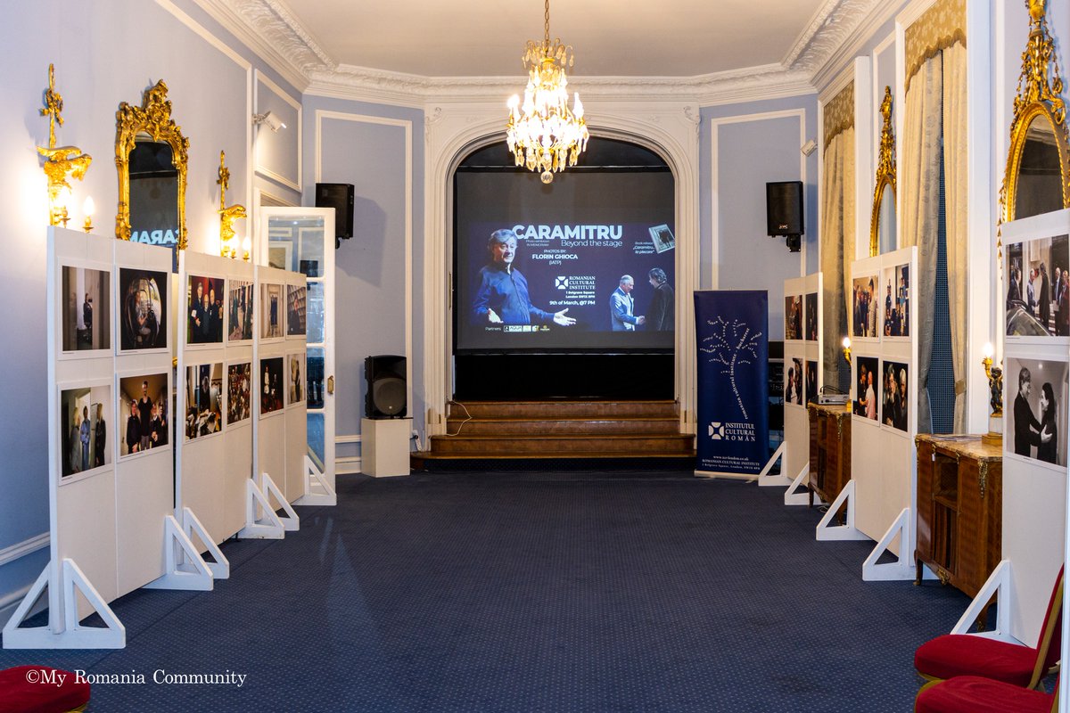 floringhioca's tweet photo. Thank you,  @Rou_Community for joining this photo exhibition &amp; promoting this event! 
„Caramitru - Beyond the Stage” will be open for visits until the 23rd of March, @RCILondon. Free access. 
#theatrephotography #ioncaramitru #theatre #photoexhibition https://t.co/0lHLX7ERD0