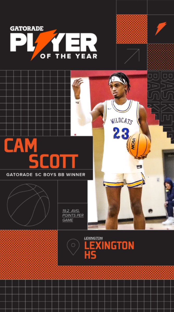 South Carolina <a href="/Gatorade/">Gatorade</a> Player of the Year💙🙏🏽