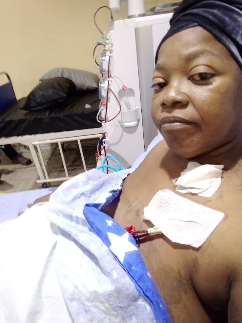 helpmrsbismark's tweet photo. Mrs Bismark has been a fighter throughout this difficult journey, but her health is rapidly deteriorating, and her only hope for survival is to undergo another kidney transplant.
Unfortunately, the cost of this procedure is exorbitant, and Mrs Bismark is unable to afford it. https://t.co/vpbWF8zeyl
