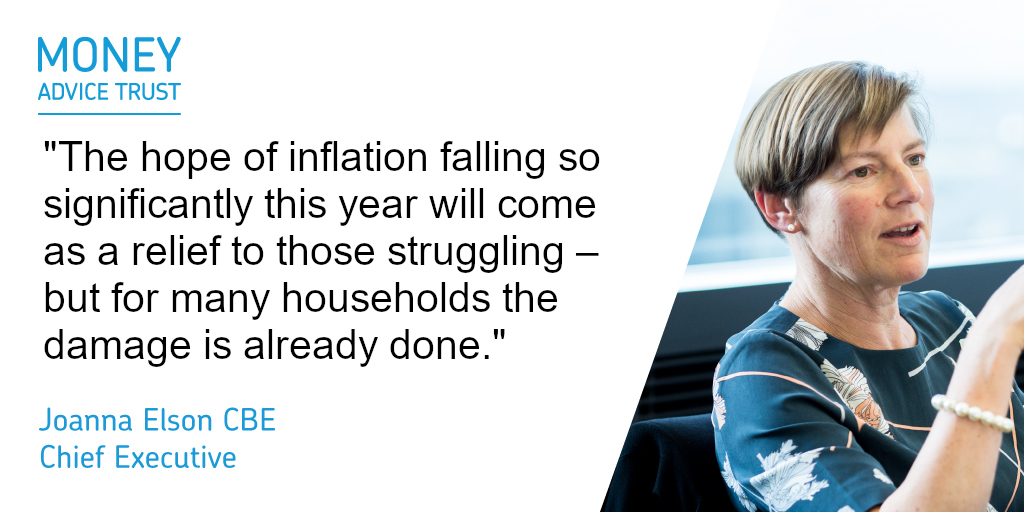 Certainty on energy bills, but ‘damage already done’ for many households – our chief exec <a href="/JoannaElson/">Joanna Elson</a> on the Chancellor's Spring #Budget2023

➡️moneyadvicetrust.org/latest-news/ce…