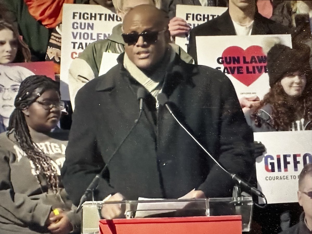 End Gun Violence Michigan (@egvmichigan) on Twitter photo “We are going to get this done” - @SpeakerJoeTate
@GiffordsCourage <a href="/GabbyGiffords/">Gabrielle Giffords</a> #EGVMI #HonorWithAction “We are going to get this done” - @SpeakerJoeTate
@GiffordsCourage <a href="/GabbyGiffords/">Gabrielle Giffords</a> #EGVMI #HonorWithAction