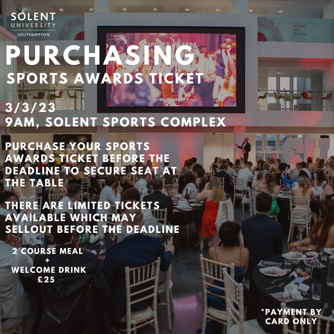 MySolentSport's tweet photo. One week left to go to purchase your Varsity and Sports Awards tickets! 

#WeAreSolent https://t.co/UO2k3MSRSv