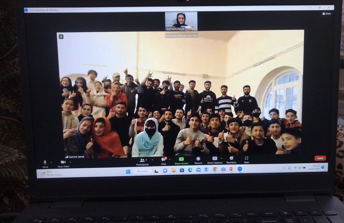 NameeraRaja's tweet photo. I felt so great to be a part of the Mental Health Awareness workshop supported by US Mission in Pakistan in collaboration with @PakUSAlumni . Issues related to stress management, anxiety and depression were discussed among the teenagers of Gilgit #MentalHealthAwareness https://t.co/GsIE7GOqvp