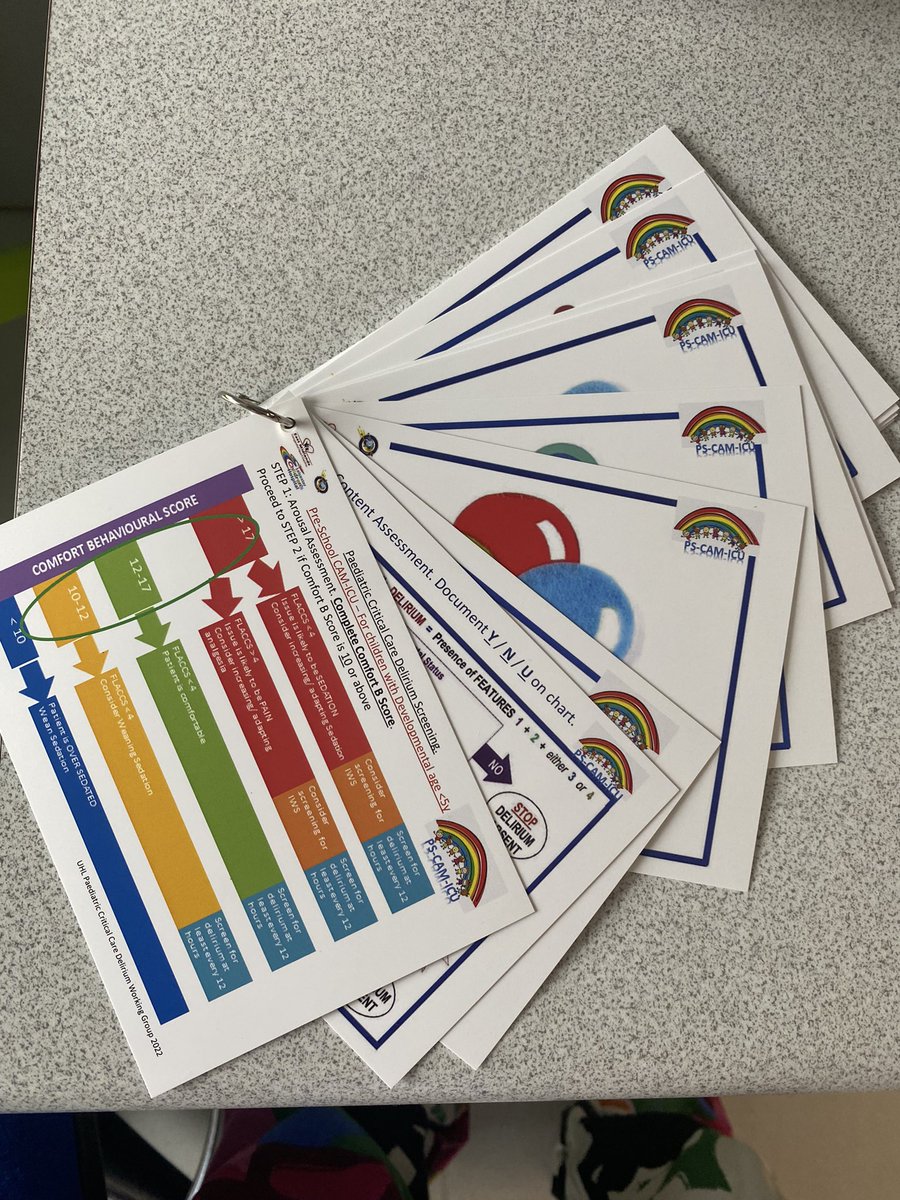 PICULeicester's tweet photo. For #WDAD23 today, we have participated alongside #PGDUKI in sharing awareness of paediatric critical care delirium amongst our staff and patient’s families. #PCAM #PSCAM #preventDelirium @UHLCICU @LeicChildHosp https://t.co/zOQKNlcOyY