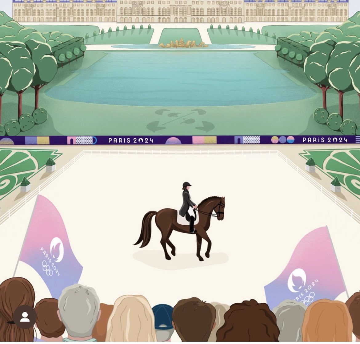 500 days to go before the Equestrian events at the Paris Olympics 2024 start at the Chateau de Versailles. Excited to be a part of this @Paris2024 @FEI_Global #dressage