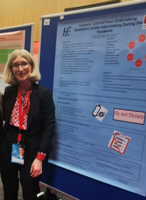 Congratulations to our own Dr. Vanessa Clarke @NMPDU_Ardee who presented Lessons Learned from Undertaking Qualitative Online Interviewing during the Pandemic at the recent RCSI 42nd Annual International Nursing & Midwifery Research and Education Conference.