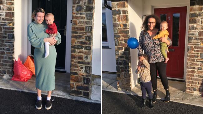 CommLandTrusts's tweet photo. A project by Grade Ruan CLT &amp; @Cornwallclt welcomed 6 families into their new homes. 
@Cornwallclt has its own direct projects &amp; supports other Cornish CLTs!

As a result of this #communitylandtrust project,  people who were born &amp; grew up in the village could return. 
#CLTsin23 https://t.co/na5ZNX8d12