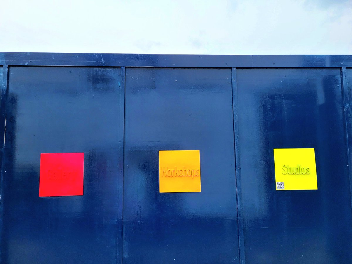 Loving our new signage <a href="/nucleusarts/">Nucleus Arts</a> <a href="/CafeNucleus/">Café Nucleus</a> in #Chatham Looks even better in person, AND why not check out the brilliant STUDIO exhibition in the <a href="/halpernchatham/">The Halpern Gallery</a> while you're there #Medway #Arts #CreativeMedway