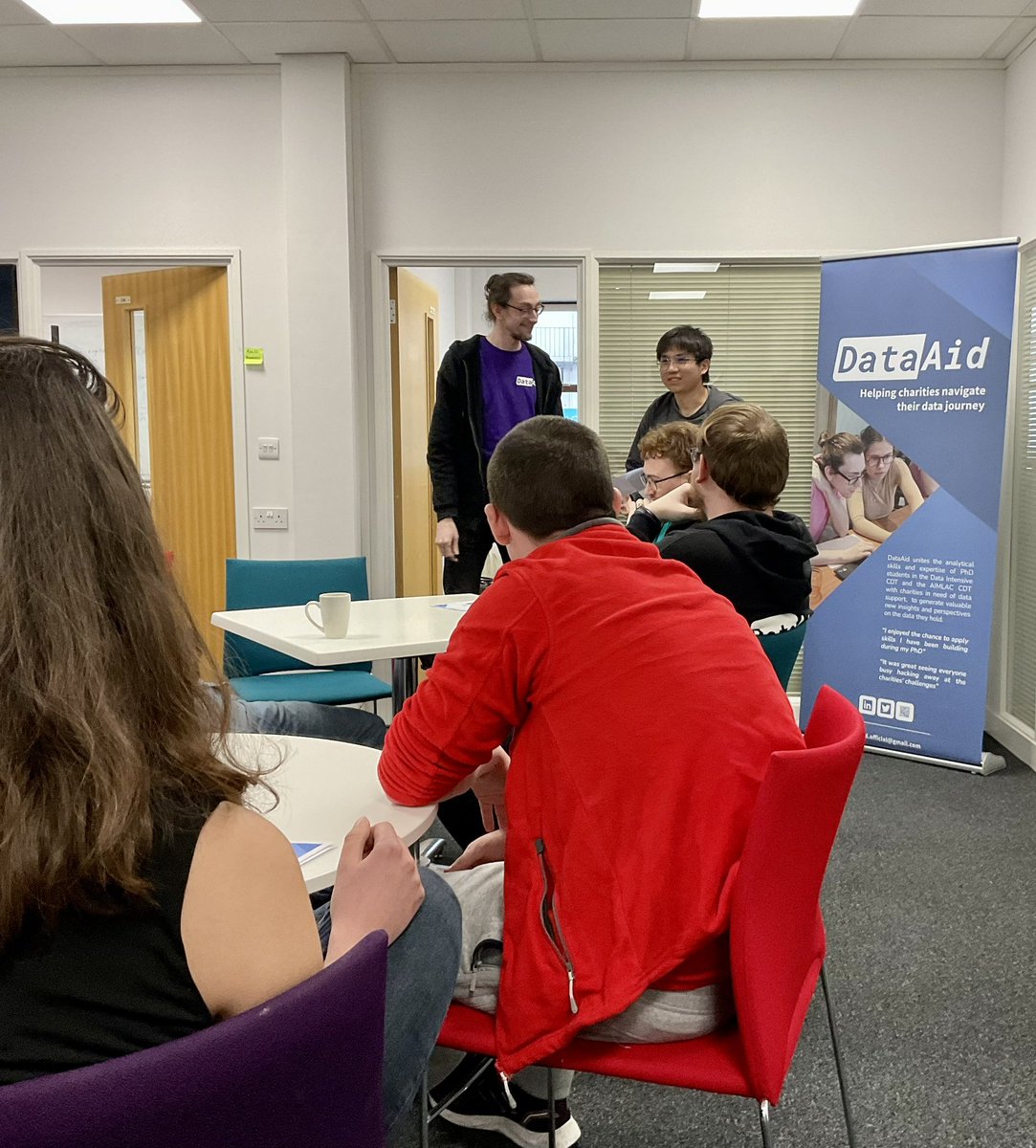 We proudly present awards to Ben, Eleonora and Ding for creativity, teamwork and insight. Choosing our winners was not an easy decision for the committee. Every one of our volunteers has worked tirelessly as supportive team members on their projects and deserved an award today!