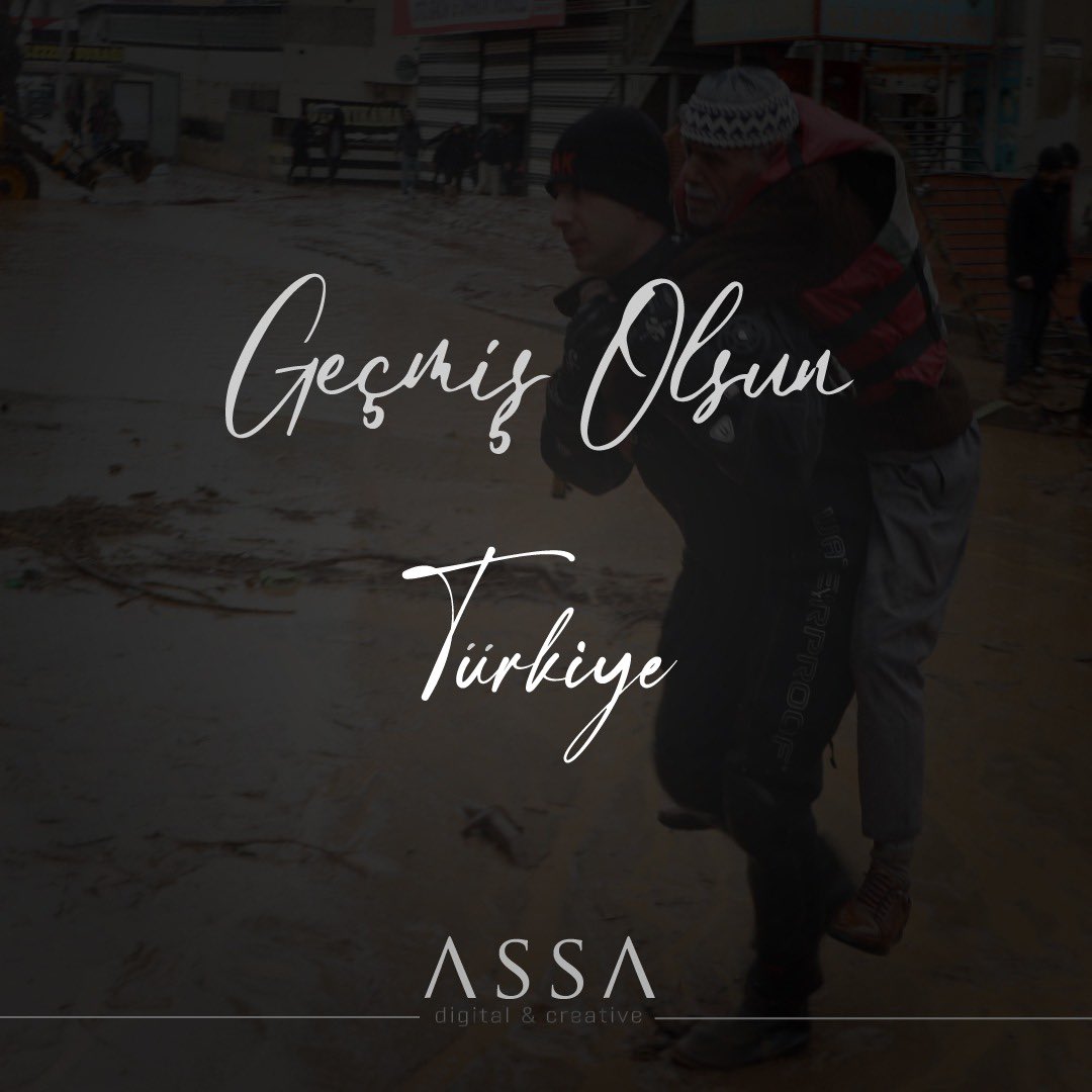 assa_digital's tweet photo. Şanlıurfa ve Adıyaman’da yaşanan 
sel felaketi sonucu yaşamını yitiren
vatandaşlarımıza Allah'tan rahmet,
yaralılara acil şifalar dileriz.

Geçmiş olsun Türkiye.

#Şanlıurfa #Adıyaman #Türkiye https://t.co/NefwO90MPV