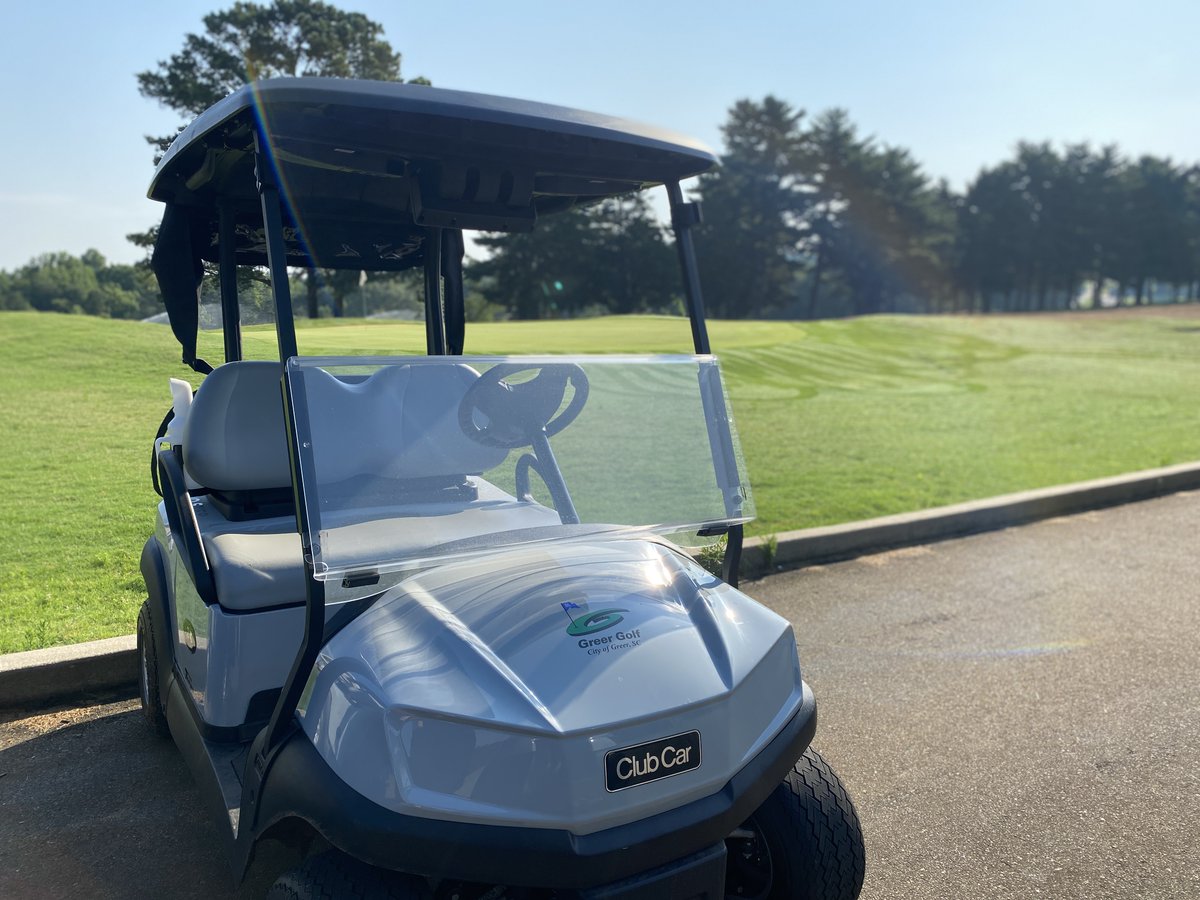 GreerGolfCourse's tweet photo. Our golf carts make it easy to enjoy the game and the views. #golfcourseviews #golfcartfun https://t.co/nZNm5PeOcB